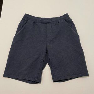 Mens Medium M Lululemon 🍋 Activewear Sweat Shorts Navy Blue